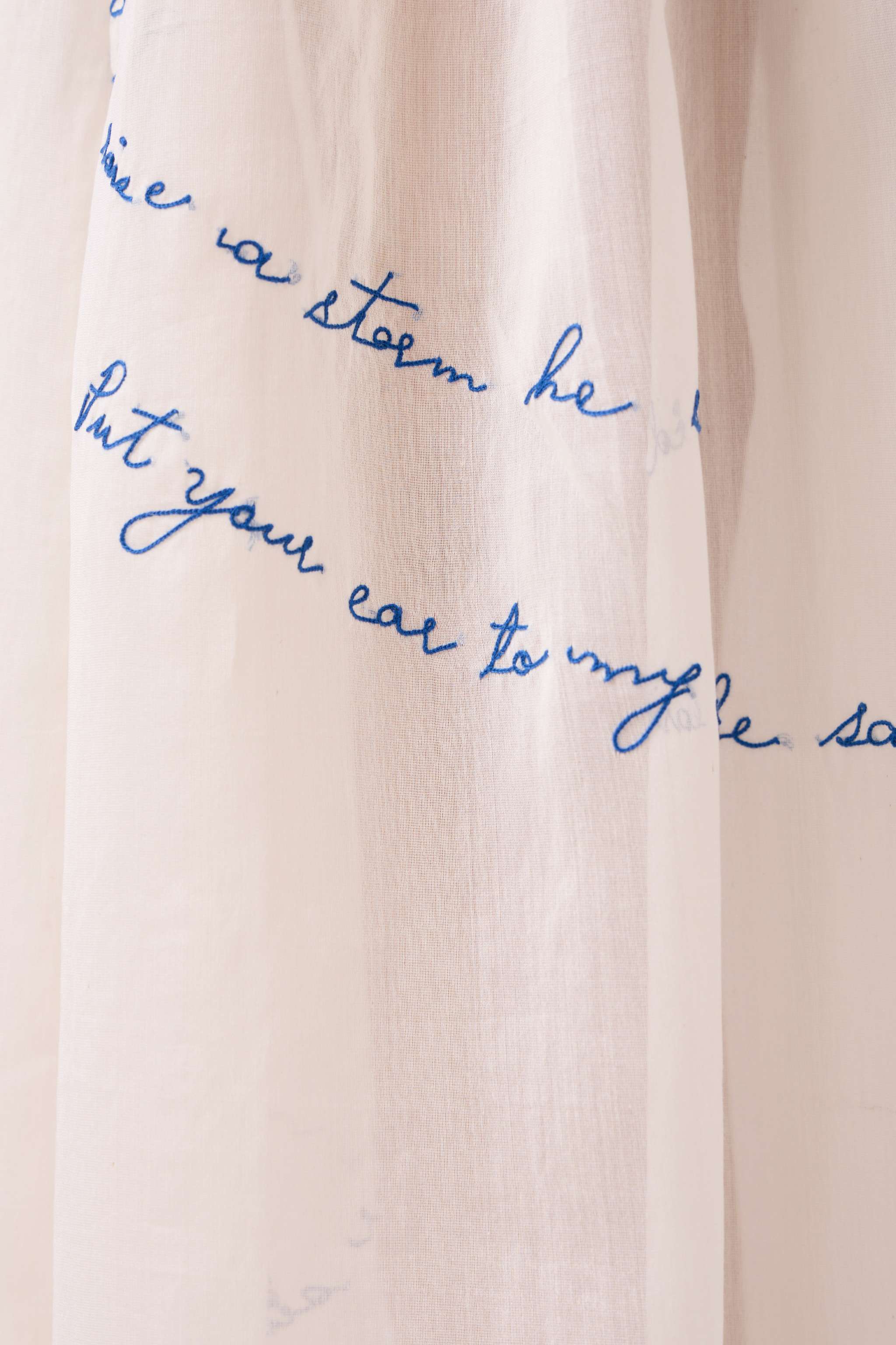 Astra White Embroidered Maxi Dress - Image 11