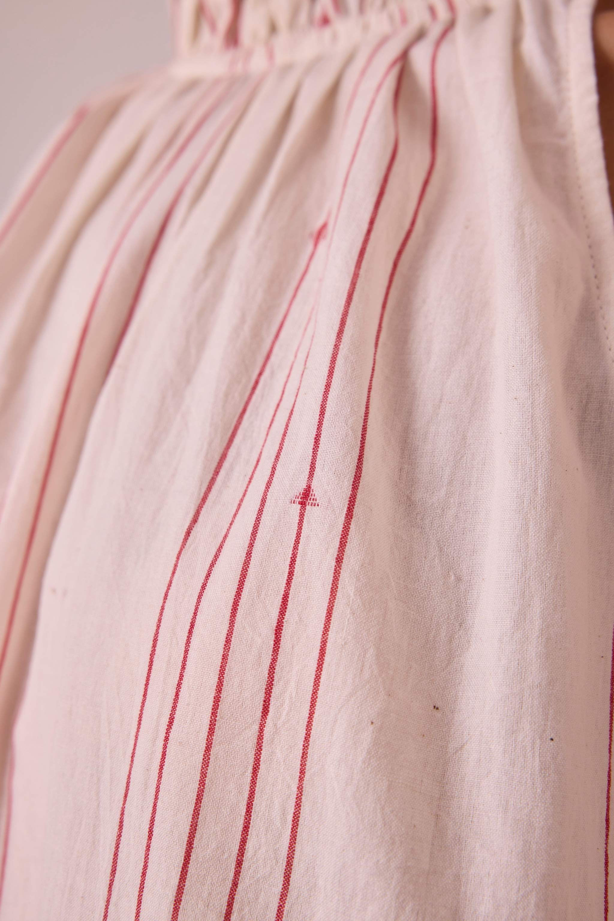 Kocho Red Striped Handwoven Top - Image 7