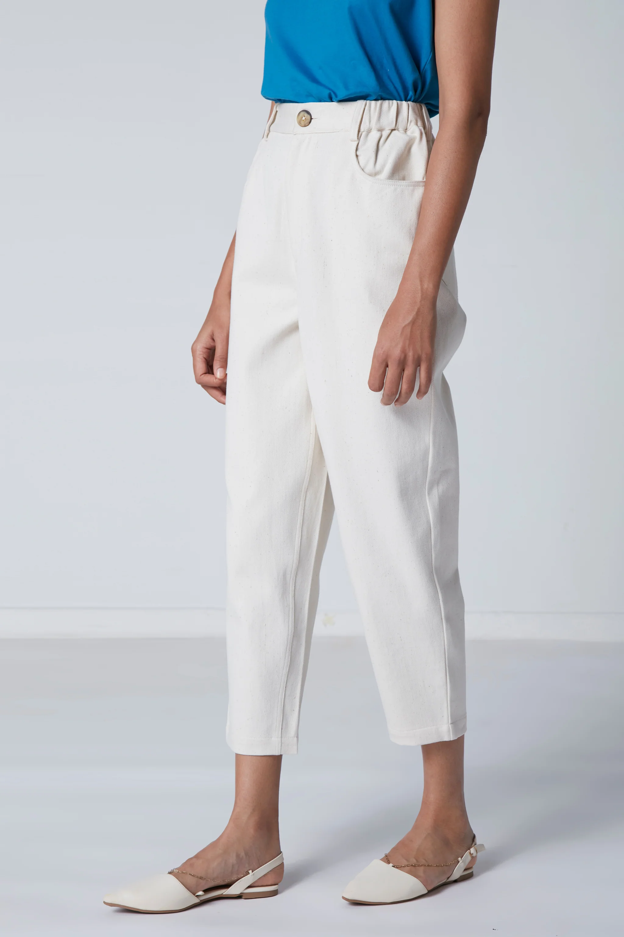 Mama Zero-Dye Denim Pants - Image 4