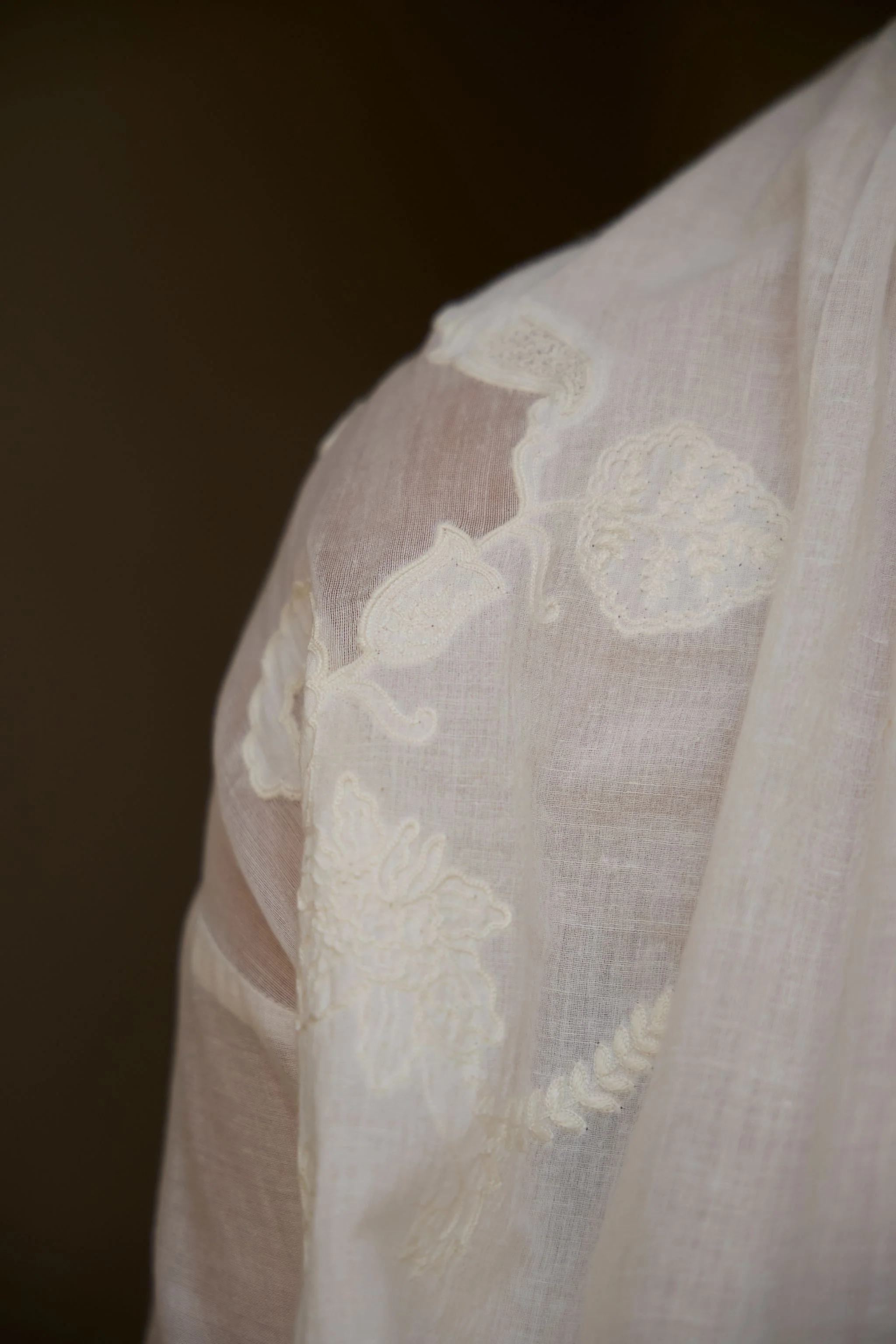 Raha Embroidered Handwoven Top - Image 4
