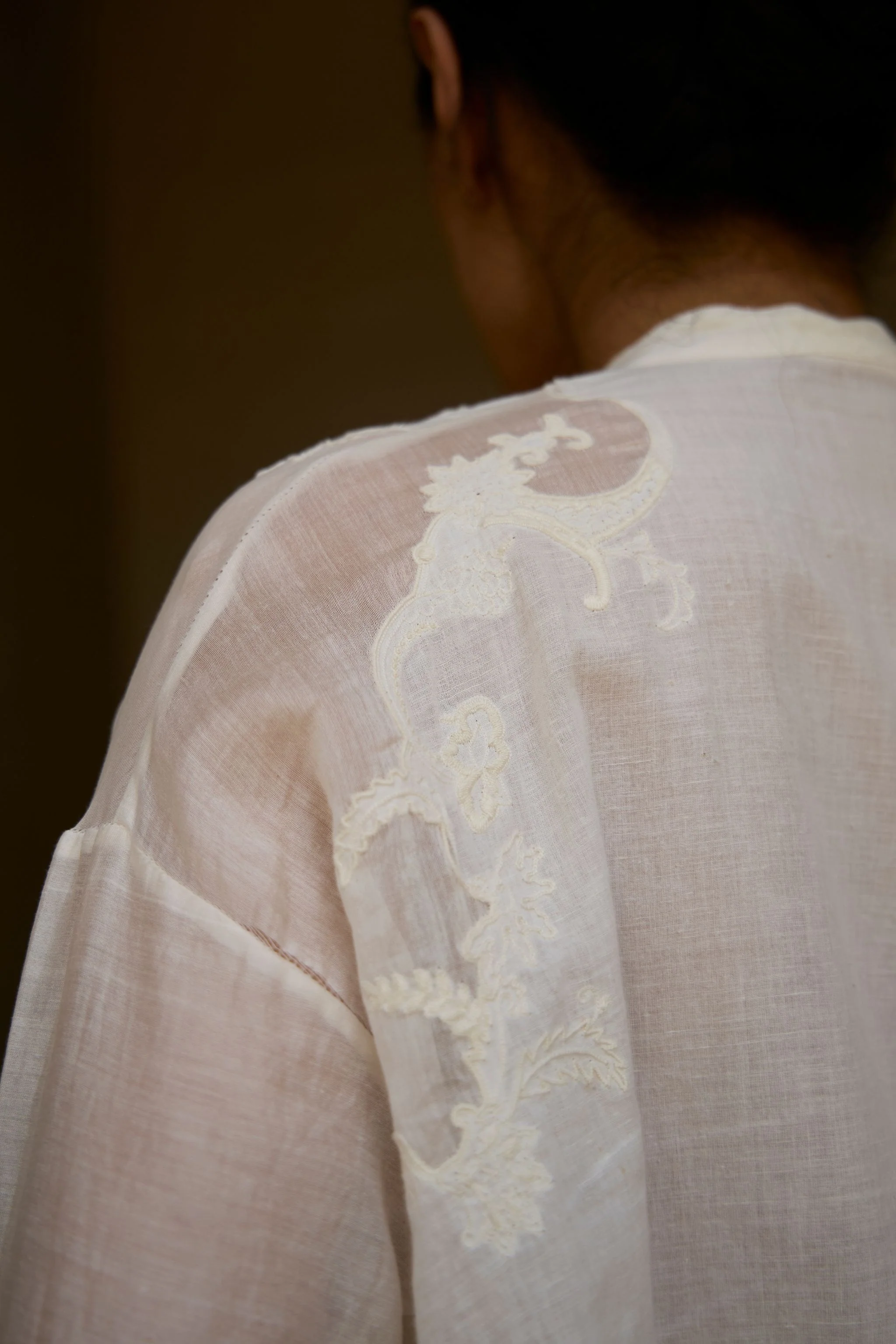 Raha Embroidered Handwoven Top - Image 6