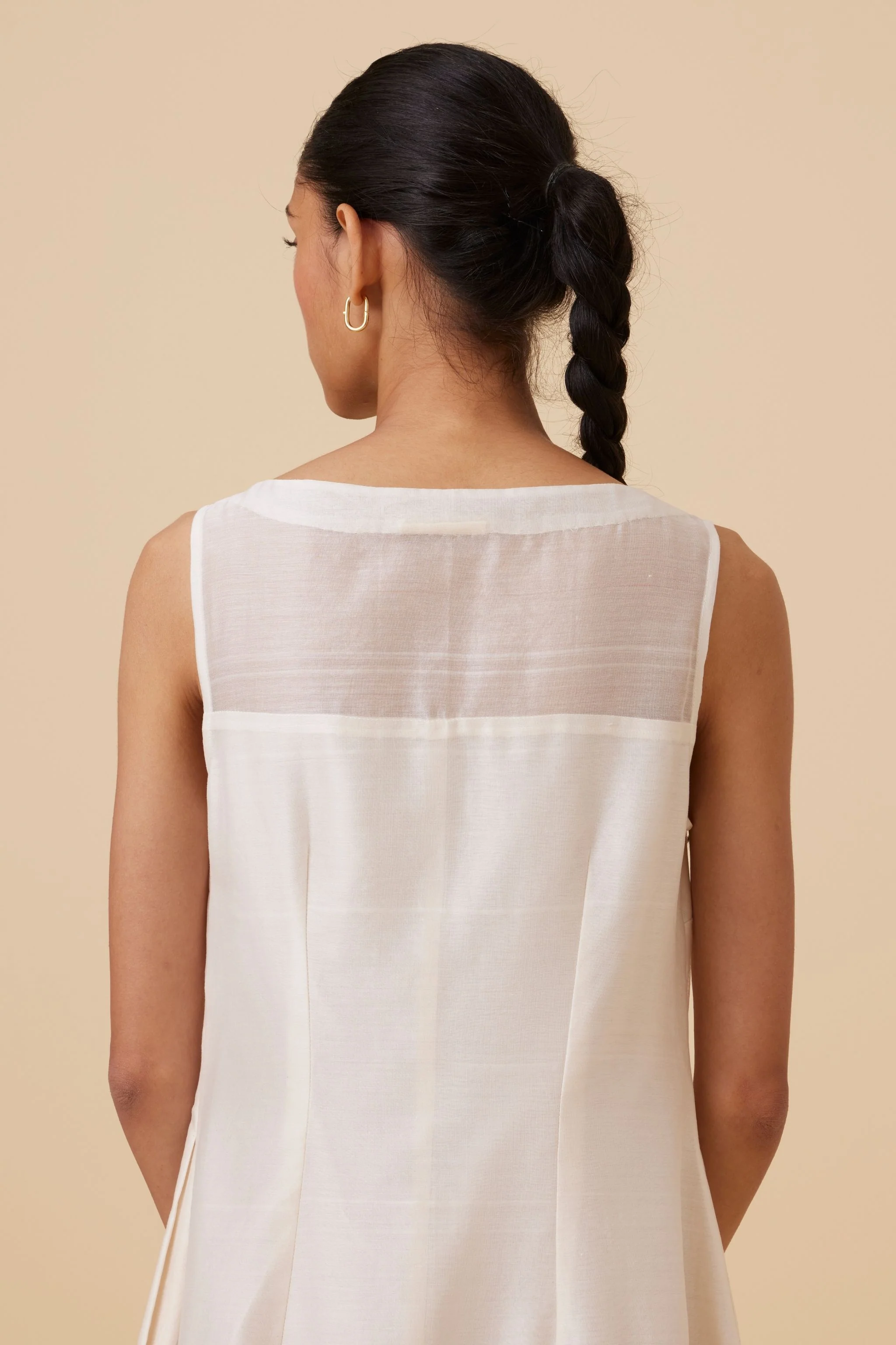 Reyah Handwoven Embroidered Dress - Image 12