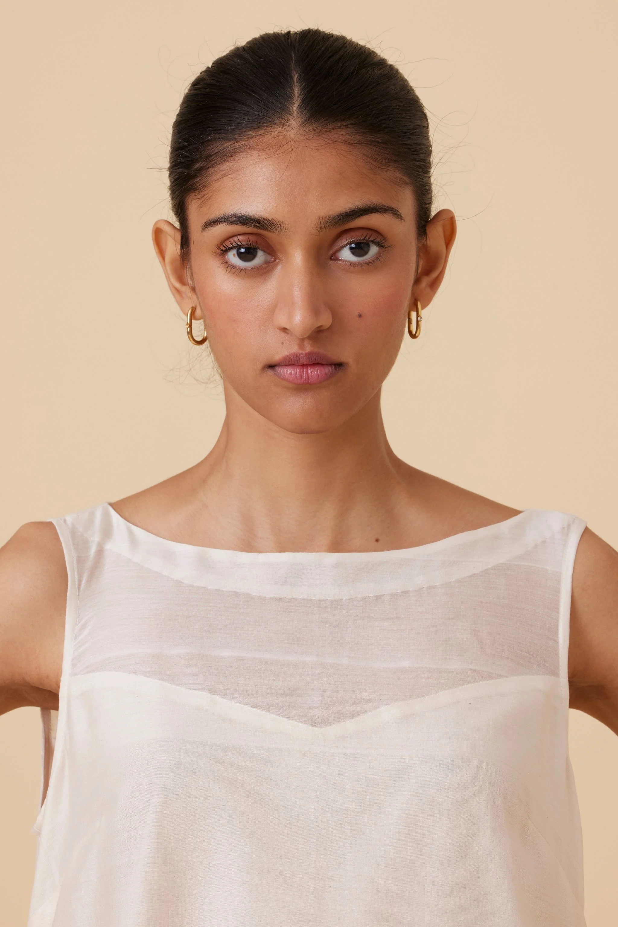 Reyah Handwoven Embroidered Dress - Image 4