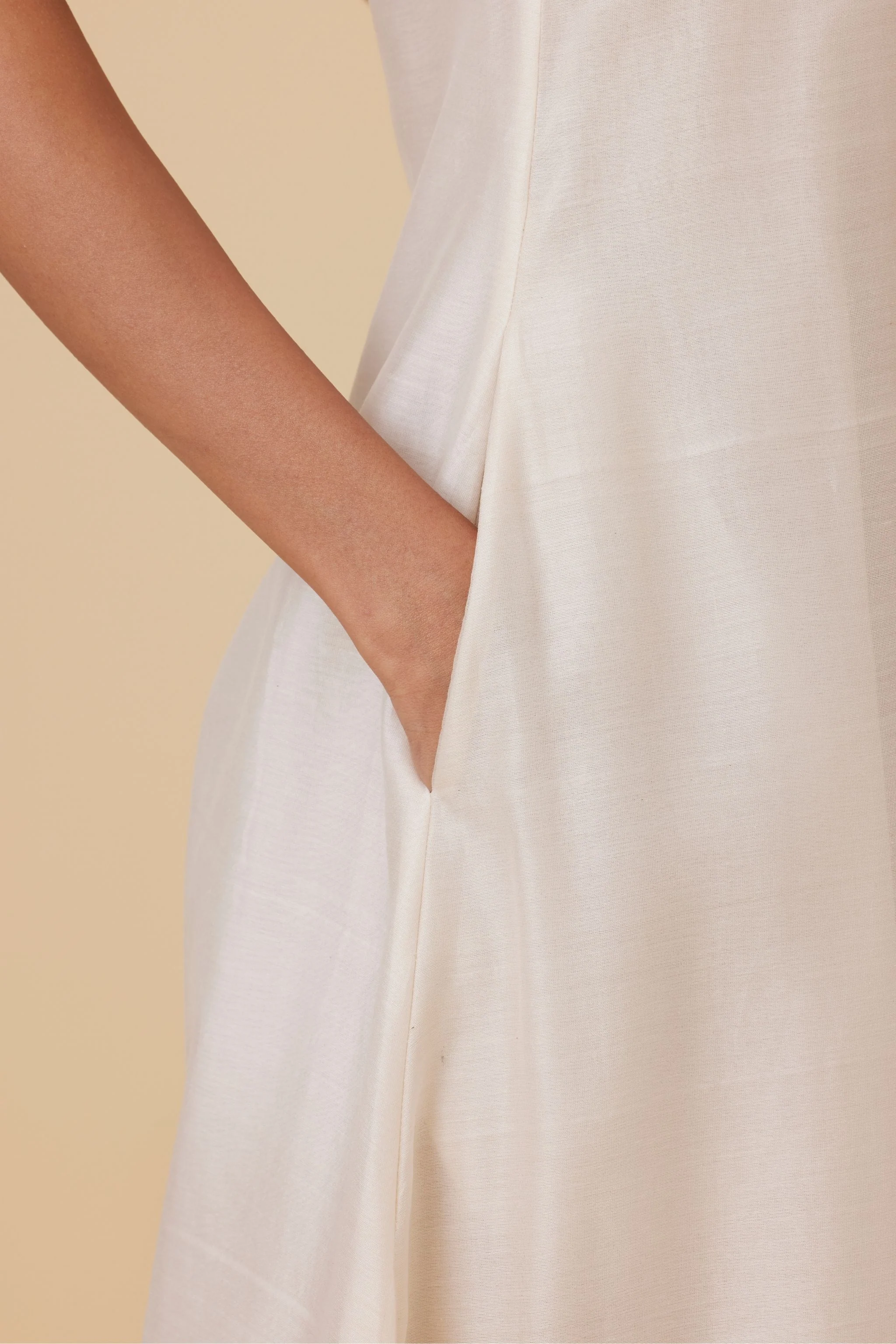 Reyah Handwoven Embroidered Dress - Image 9