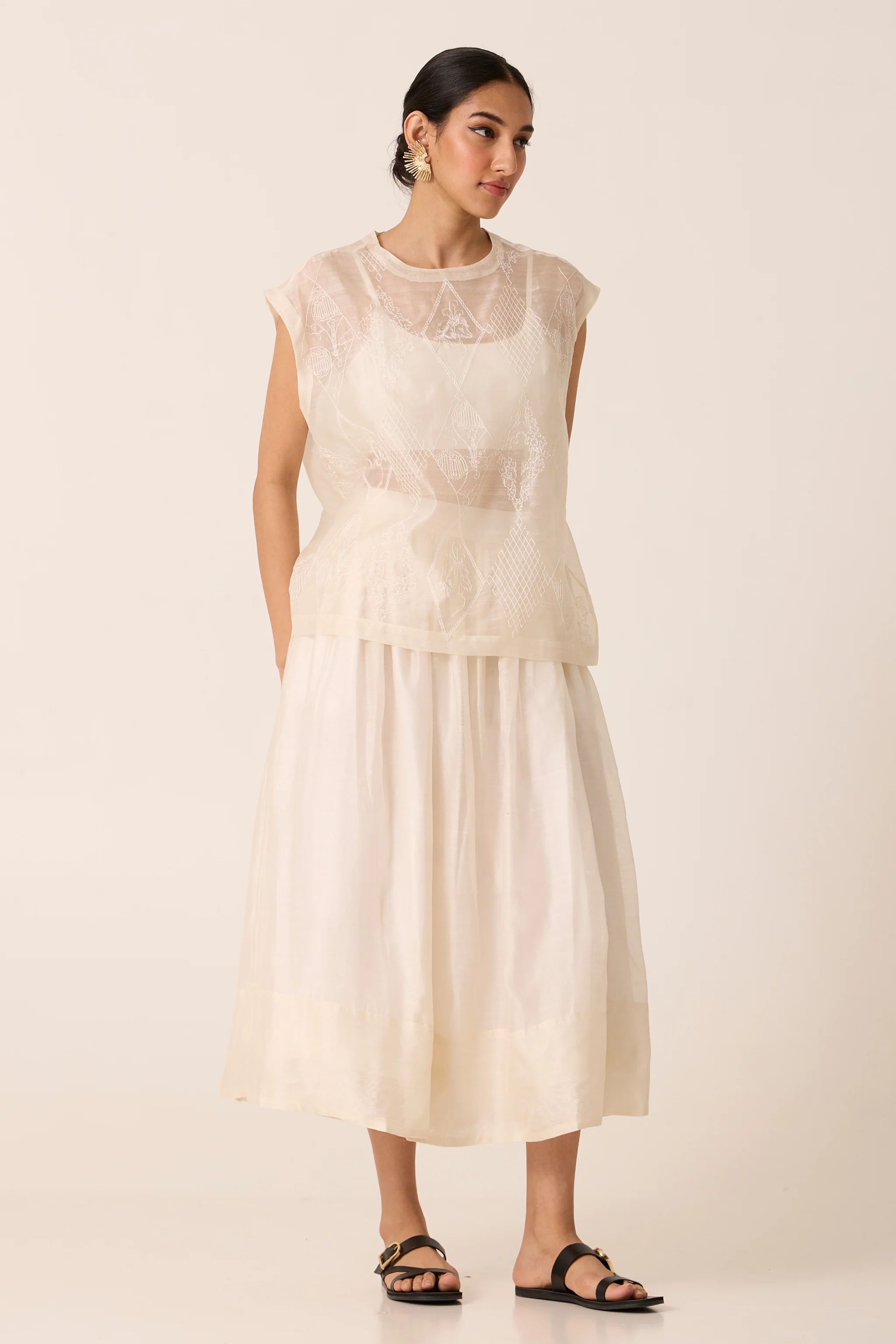 Sahir Handwoven Embroidered Set - Image 7