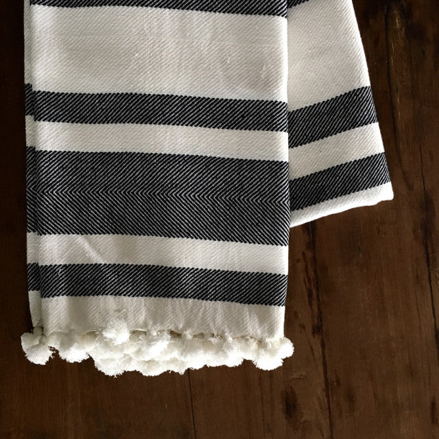 Striped Handwoven Towel - Image 3